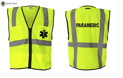Logotipo de paramédico equipo médico de emergencia EMS logotipo chaleco camisetas  Foto 1 de 3