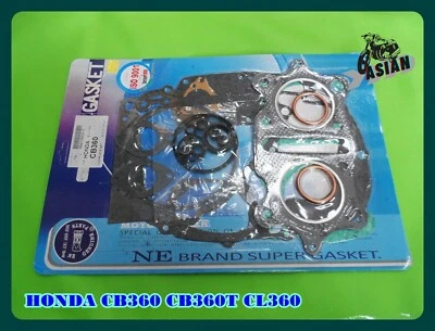 Fit Honda CB360 CB360T CL360 1974-1976 Gasket Set NON ASBESTOS  **as1717** Foto 1 de 4
