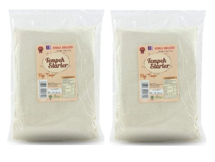 Ragi Tempeh Starter - Product of Indonesia - Vegan 500g (17.80 oz) - Pack of 2 - Image 1 of 3