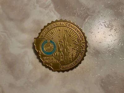 Pin NALC 67ª Convención Bienal agosto 2010 oro con agua Foto 1 de 2