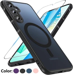 Für Samsung Galaxy A16 5G Handyhülle Robust MagSafe Cover + Hartglas - Bild 1 von 47