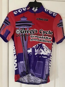 Pearl Izumi for Women Gregg’s Cycle WA Bike Jersey Size Small NWT - Picture 1 of 2
