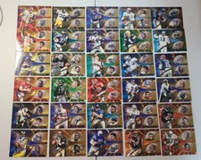 1997 Pacific Crown Royale Team Checklist Complete Set 1-30 Football 