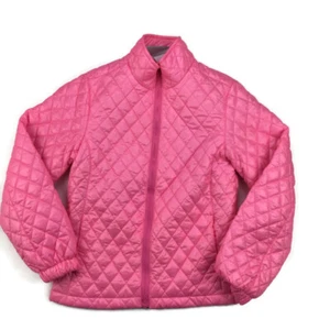 Chaqueta Free Country Acolchada Rosa Puffer Cremallera Completa Manga Larga Niña Mediana 10-12 - Imagen 1 de 5