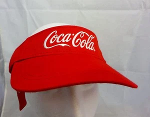 Coca Cola Visor cap hat adjustable - Picture 1 of 2