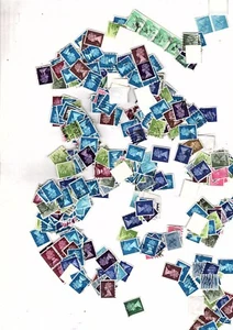 Great Britain stamp Queen Elizabeth dealer horde over 2200 stamps used (mb28 - Picture 1 of 5