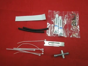 TAMIYA SUPER CLODBUSTER TOOLS, AXLE WRENCH, HARDWARE, GREASE, PARTS , ZIP TIES - Picture 1 of 2