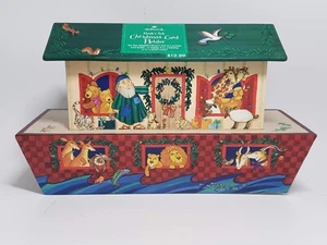 Noah s Ark Hallmark Christmas Card Holder XPF 342-1 - Picture 1 of 9