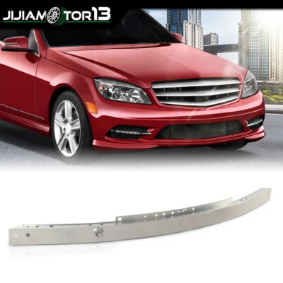 Barra de refuerzo de parachoques delantero de aluminio apta para Mercedes Benz W204 Clase C 08-14 Foto 1 de 4