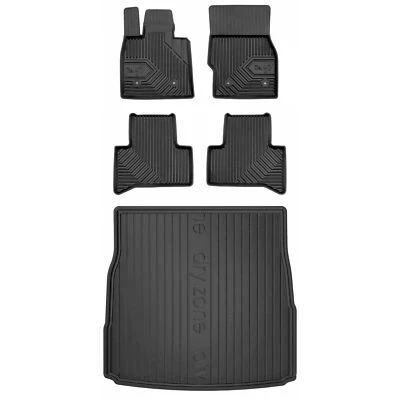 Frogum TPE Tappetini+Portabagagli Set per Alfa Romeo Stelvio dal 2016 TPE set di