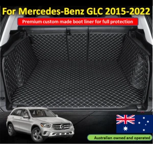 Fits Mercedes-Benz GLC 2015-2022 Custom Made Trunk Boot Mats Liner Cargo Cover - Picture 1 of 12