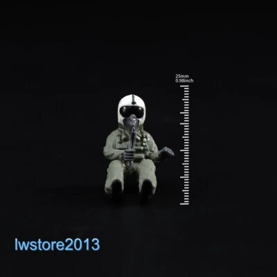 1/48 Modern Pilot Scene Props Miniatures Figures Model For Cars Vehicles Toys - Image 1 of 4