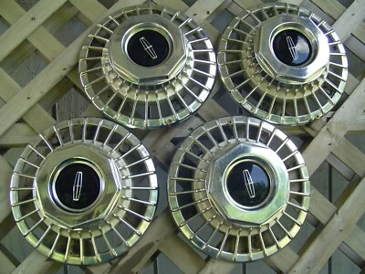 VARSAILLES PREMIER LINCOLN CONTINENTAL TOWN CAR TAPACUBOS CUBIERTAS DE RUEDA TAPAS CENTRALES Foto 1 de 4