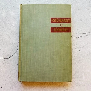 Psychology by Dockeray Hardcover Book by Floyd C. Dockeray 1942 - Picture 1 of 12