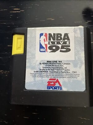 NBA Live ‘95 - Sega Genesis - Cleaned - MYO LOT; WILL COMBINE - Image 1 of 3