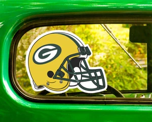 GREEN BAY PACKERS HELMET STICKER Decal Bogo For Car Bumper Free Shipping Truck - Picture 1 of 1