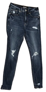 Express Stretch+ Ripped Jeans Denim Perfect Ankle Legging Womens Size 2R Jegging - Bild 1 von 10