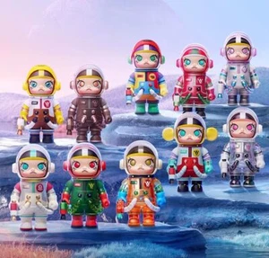POP MART 100% MEGE SPACE MOLLY Series Blind Box Confirmed Mini Figure toy - Imagen 1 de 13