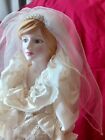 Royal Doulton Nisbet Heirloom Dolls The Princess of Wales Wedding Diana  As Is 