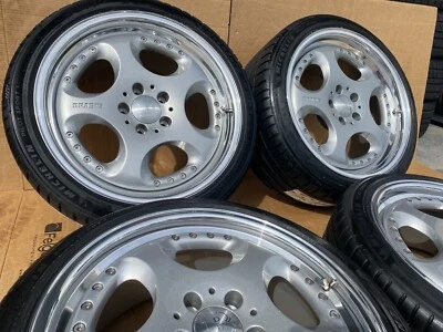 Brabus Felgen 18" Monoblock 4 Reifen Mercedes SLK R170 CLK W208 R129 SL W126 AMG - Bild 1 von 4