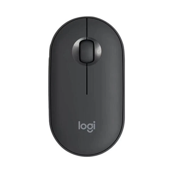 Mouse wireless Bluetooth Logitech PEBBLE M350 1000 DPI ultrasottile nero - Immagine 1 di 1