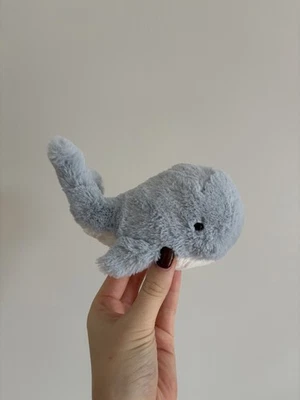 Jellycat Grey/blue Wavelly Whale Soft Toy rare and Retired plush  - Image 1 of 4