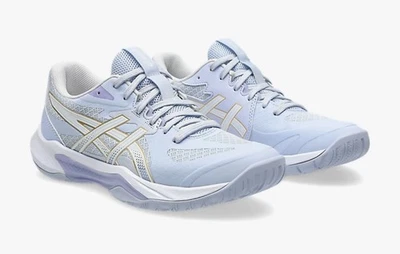 ASICS GEL TACTIC 13 WOMENS SZ 7 BLUE FADE 1072A118 400 INDOOR COURT SHOES NIB - Image 1 of 4