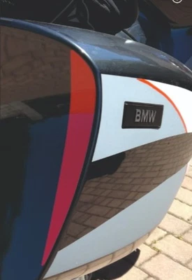 PARA BMW R 1200 RT KOFER PANIER ROJO PAR DE CALCOMANÍAS REFLECTANTES - Imagen 1 de 3
