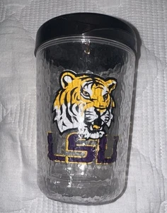 Thermo-Serv LSU Tigers Dual Sided Officially Licensed Collegiate Plastic Tumbler - Picture 1 of 7