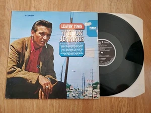 Waylon Jennings Leaving Town LP Vinyl 1966 Country NL89469 EXCELLENT - Picture 1 of 5