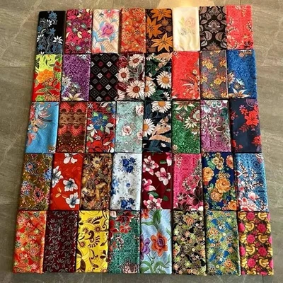 Women & Men Batik Sarong, Soft Cotton Batik Fabric, Free Size, Non-Fading Colors - Image 1 of 4