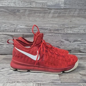 Nike Air Zoom KD Durant 9 Flyknit Rojo Blanco Zapatos Para hombres Talla 13 Tenis - Imagen 1 de 13