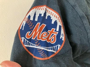 VINTAGE-NY METS-BATMAN-WB 11-Bring On The Batman-PROMO-WPIX-T SHIRT-SMALL- - Picture 1 of 7