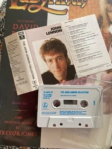 JOHN LENNON RARE ORIGINAL 1982 CASS TAPE TC-EMTV37 GEFFEN LENONO EMI UNTESTED ! - Picture 1 of 9