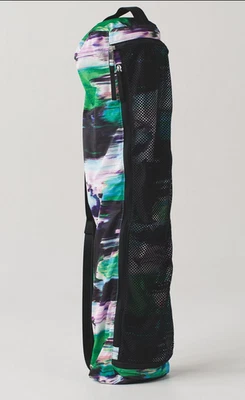 Bolso de Yoga Lululemon Drishti Pigmento Viento Libélula Multi Verde Azul ¡EXCELENTE ESTADO USADO! Foto 1 de 4