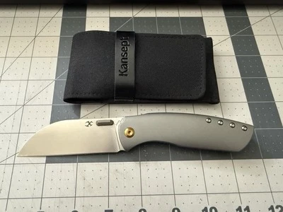 Básculas de titanio Kansept Convict S35VN hoja de acero Foto 1 de 4