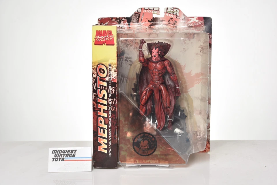 RARE 2007 Marvel Legends Select Mephisto Fantastic Four 4 Action Figure