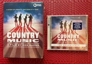 Ken Burns: Country Music PBS (DVD SET, 2019) + Soundtrack CD Both New Sealed - Picture 1 of 2
