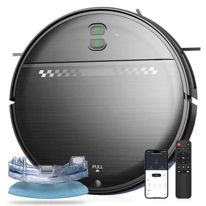 Robot Vacuum and Mop Combo, 2-in-1 Mopping Robot Vacuum Cleaner with 2300Pa S... - Picture 1 of 7