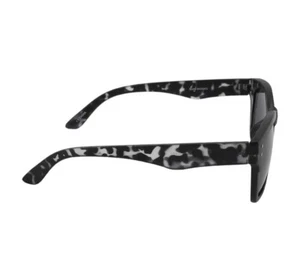 Black and Grey Patterned Solid Lens Sunglasses - Picture 1 of 6