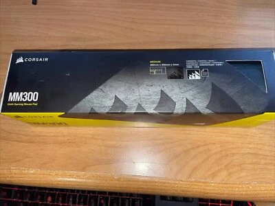 Corsair CH-9000106-WW MM300 Anti-Fray Cloth Gaming Mouse Pad, Medium Ships Fast! - Image 1 of 4