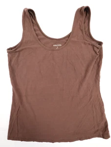 Maurices Tanktop Damen Large (L) braun ärmellos einfarbig - Bild 1 von 6