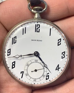 MOVADO Pocket Watch Manual Winding Cal. 620N 41mm - Picture 1 of 7