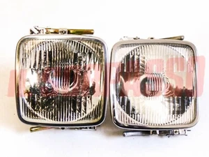 GRUPPI OTTICI FANALI FARI JODIO SENZA OSCURATORE FIAT 125 SPECIAL DAL 11.70 SIEM - Picture 1 of 2