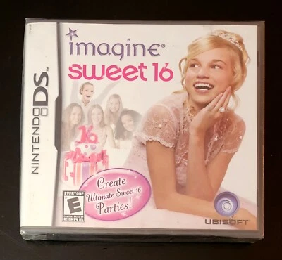Imagine: Sweet 16 (Nintendo DS, 2010) BRAND NEW Sealed Game NIB CIB Complete  - Image 1 of 2