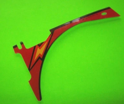 Black Knight 2000 Original Pinball Machine Plastic Part Replacement #20  - Image 1 of 2