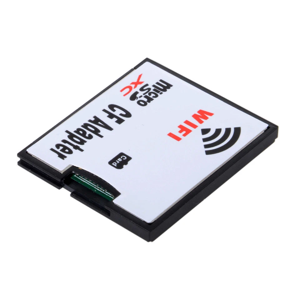 MicroSD Card to Wifi Wireless CF Card Type I Adapter, TF to Wifi CF Converter - Image 1 of 1