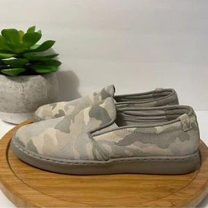 Vionic Avery Pro Gray Camo Suede Loafer Slip Resistant Walking Comfort Shoe Sz 9 - Picture 1 of 8