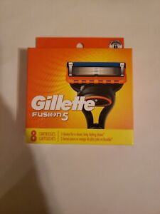 Gillette Fusion 5 Razor Blade refills New sealed Packs of 8 Fusion5 Cartridges