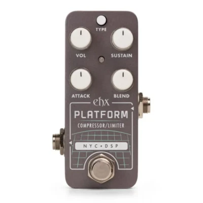 EHX Electro Harmonix PICO PLATFORM COMPRESSOR / LIMITER Effects Pedal - Image 1 of 4